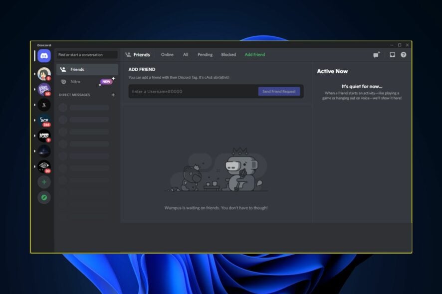 How to fix discord yellow border