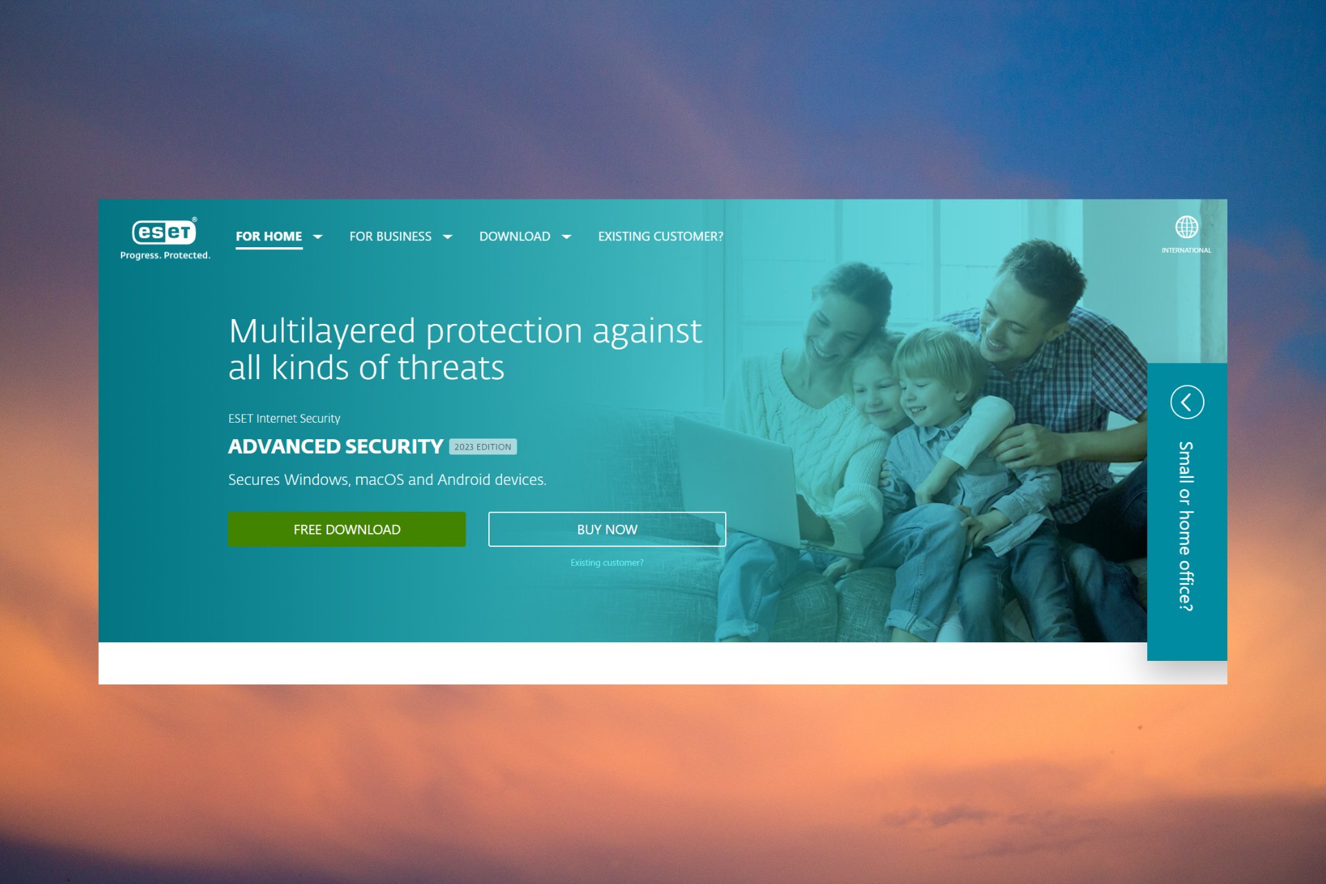 ESET Home products improvement