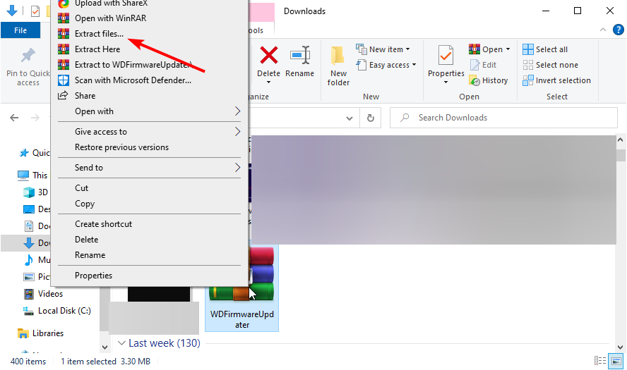 extract wd my passport not showing up windows 10