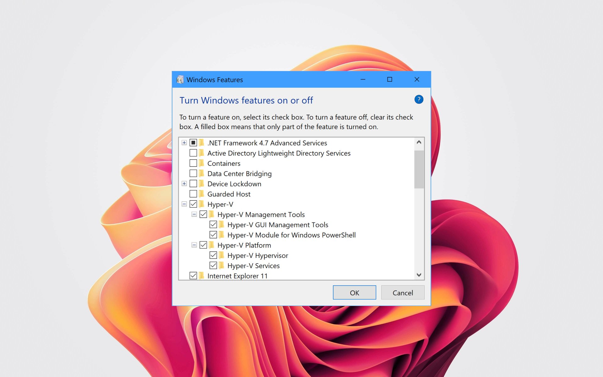 hyper v audio not working