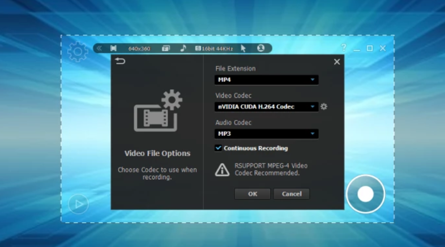 screen recorder with webcam overlay