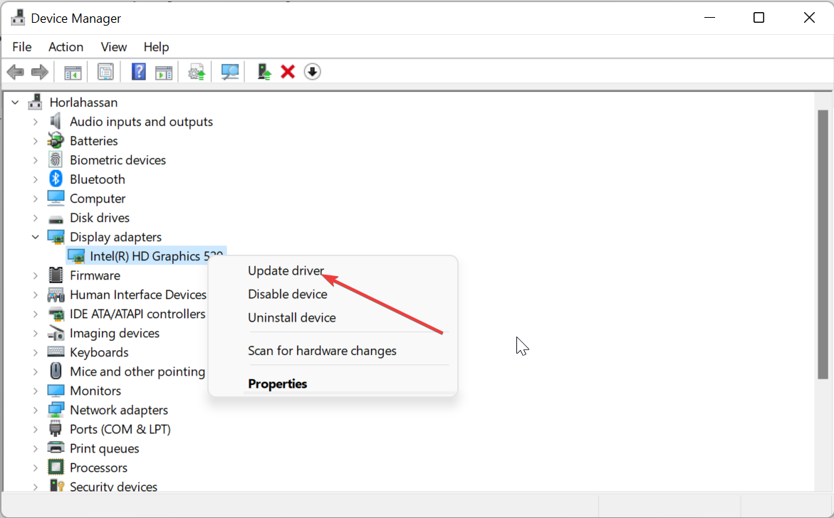 update driver
