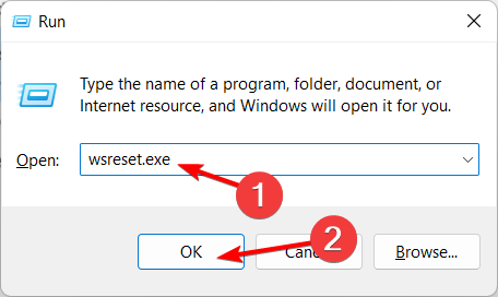 wsreset-exe microsoft store not loading
