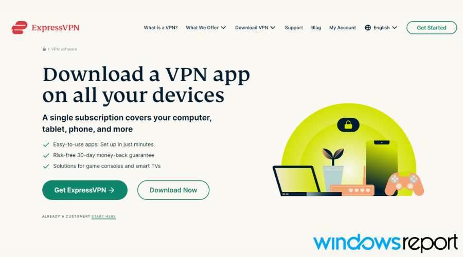 Get ExpressVPN