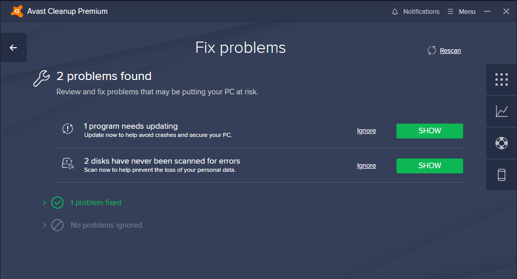 pc maintenance software