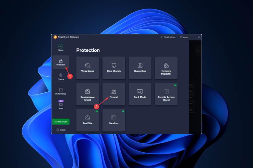 How to Allow Programs Through Avast Firewall