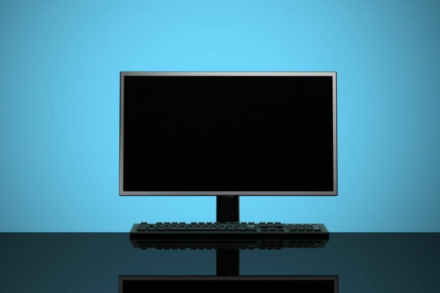 monitor not turning on