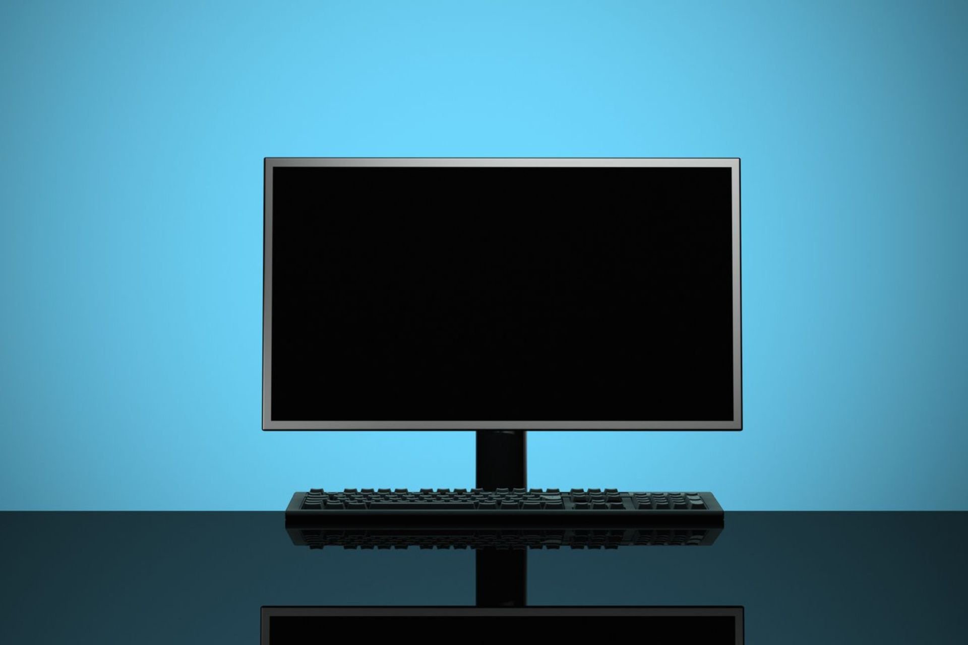 monitor not turning on