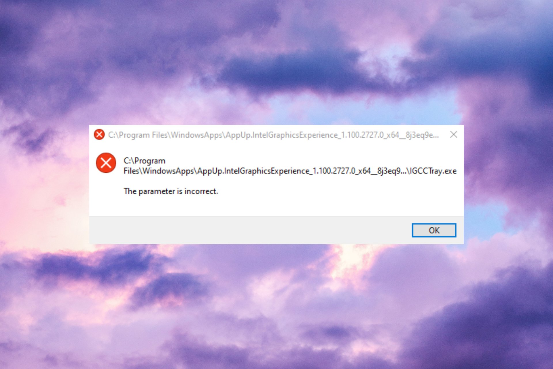 How to fix IGCCTray.exe Entry Point Not Found