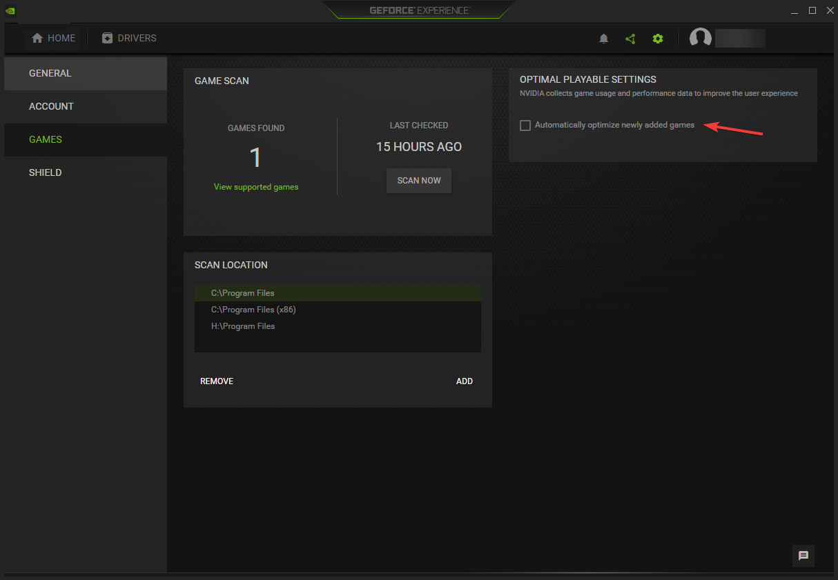 LowLevelFatalError - Automatically optimize newly added games