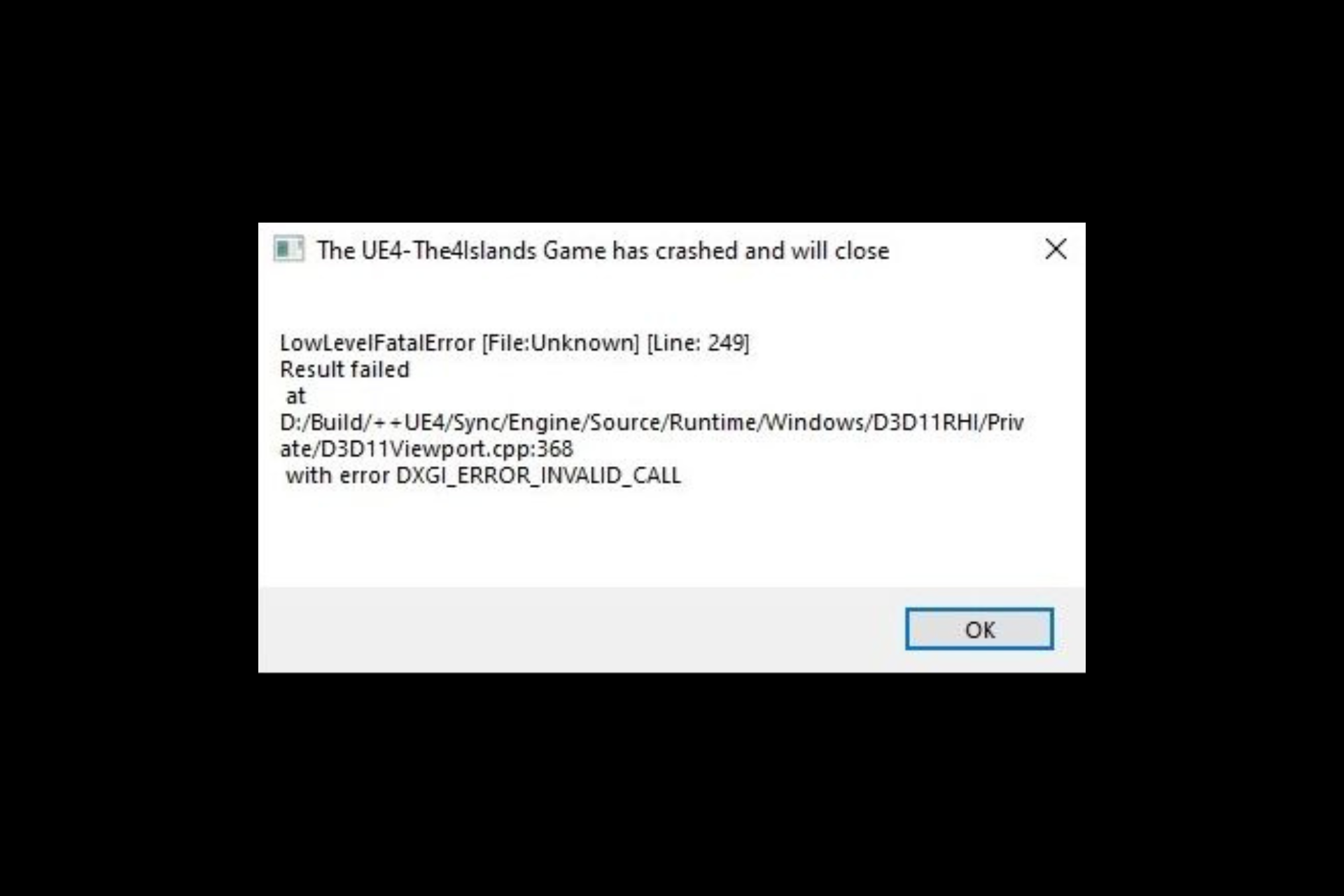 LowLevelFatalError How to Fix This Gaming Error in 5 Steps