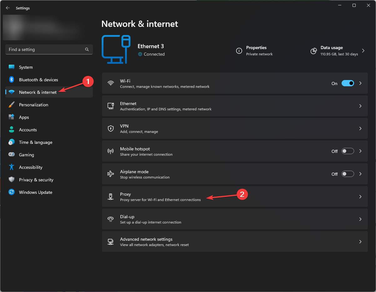 Proxy Enabled - xbox app 0xbba
