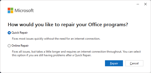 Repair