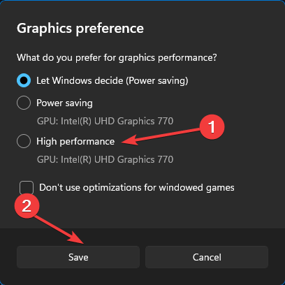 Settings Graphics