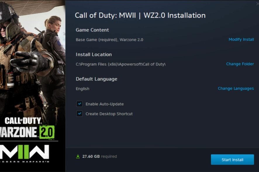 mw2 uninstalled itself