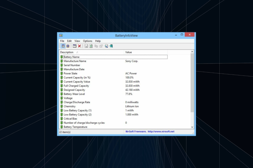 best laptop battery calibration software in Windows