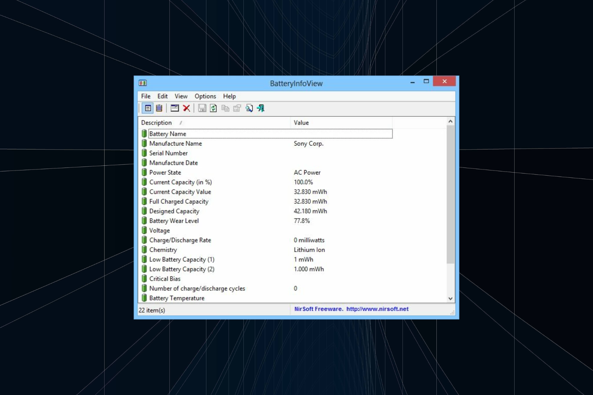 best laptop battery calibration software in Windows