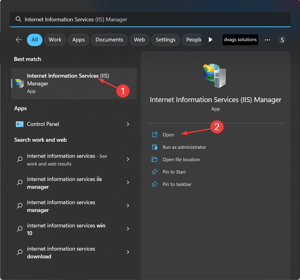 IIS Manager - run 32 bit programs on 64 bit windows 11