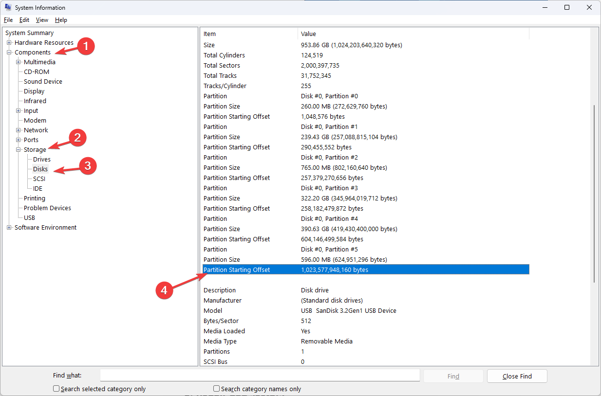 MSINFO -ssd freezing windows 11