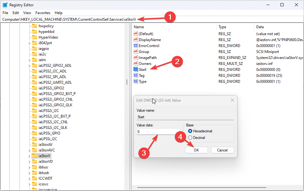 START - ssd freezing windows 11