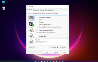 motherboard sound problem