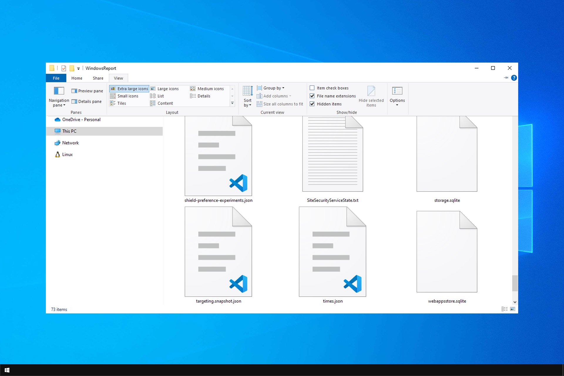 change file type windows 10