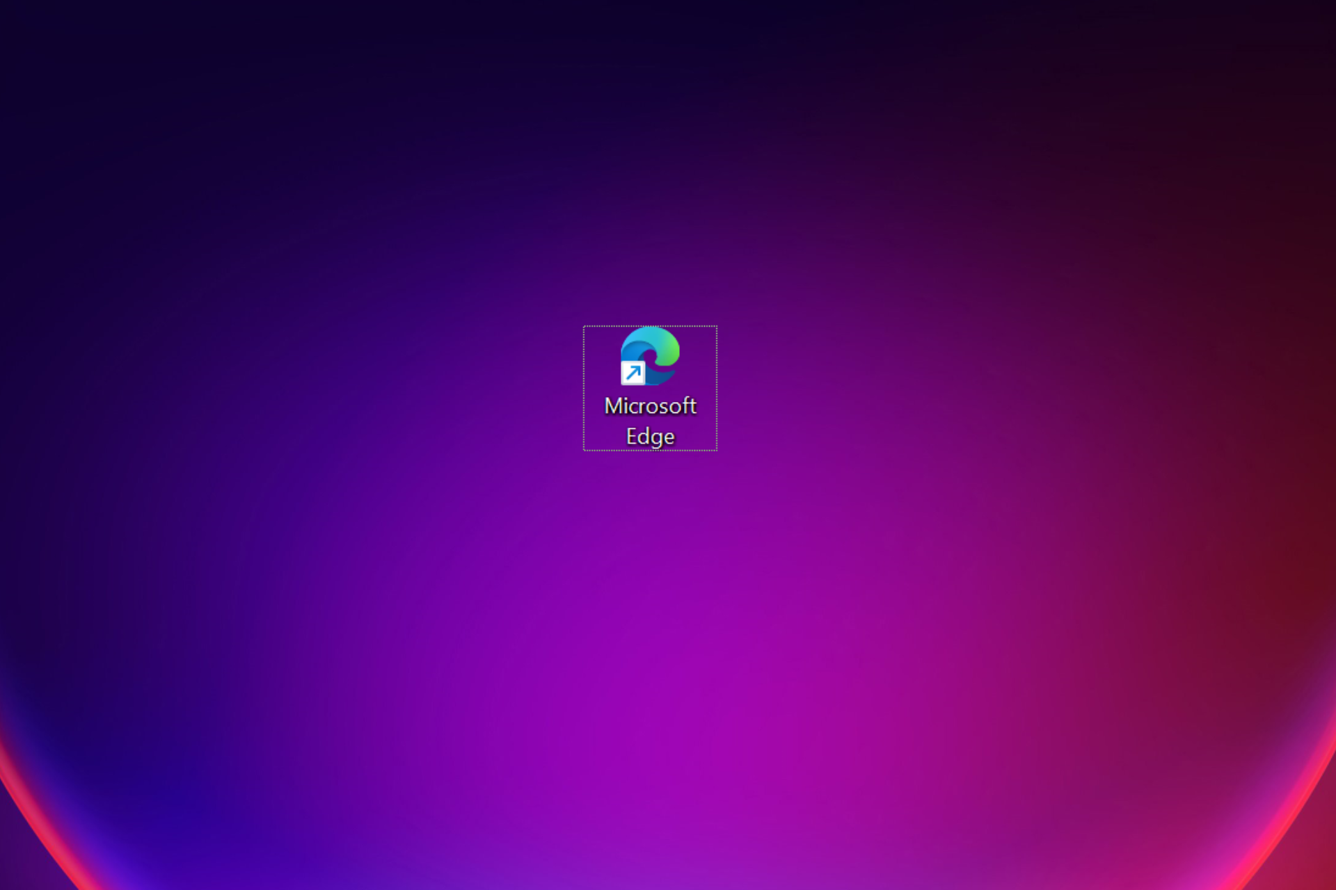 Fix things when Microsoft edge shortcut keeps appearing