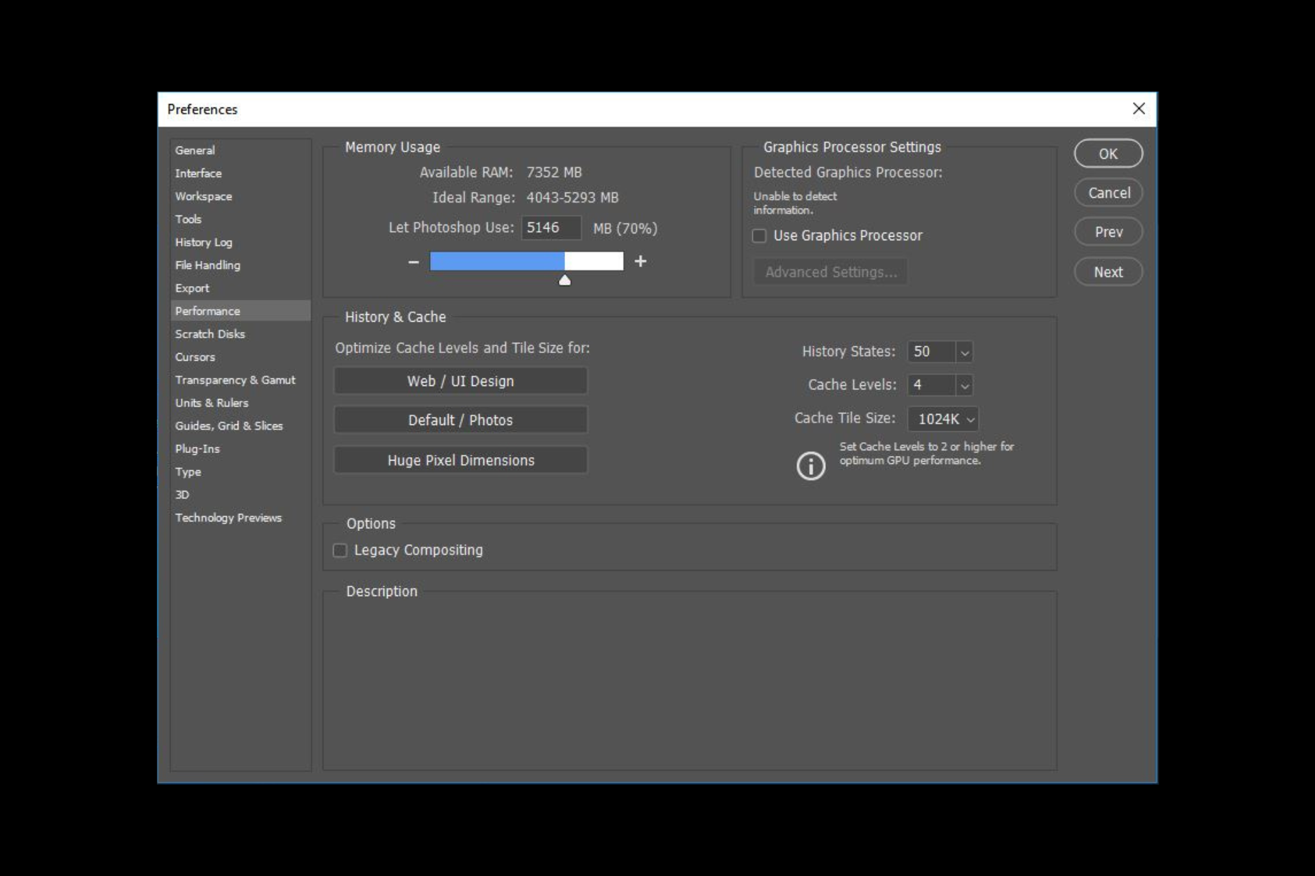 photoshop not using gpu
