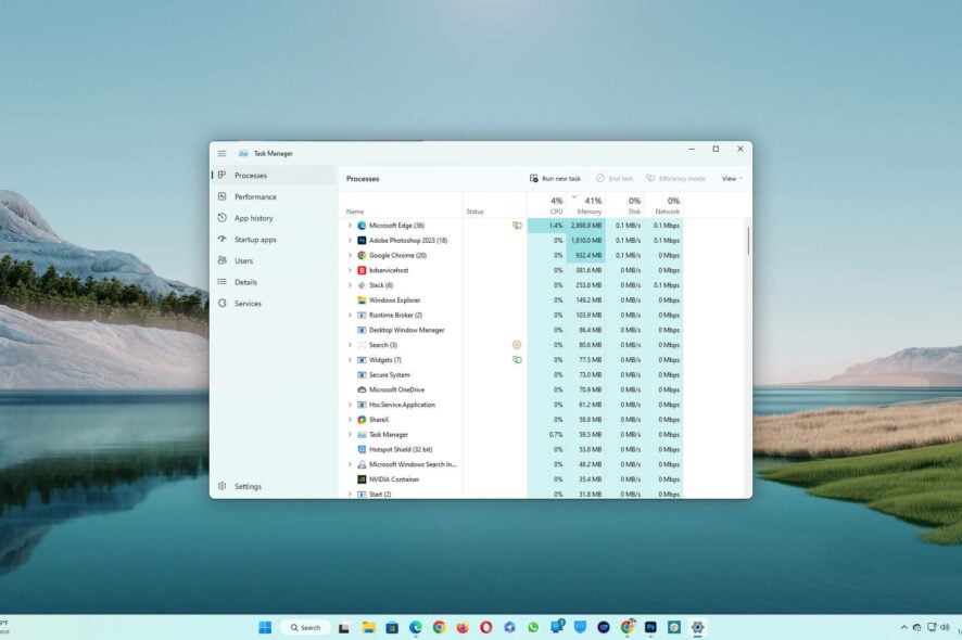 fix program running but not showing on screen
