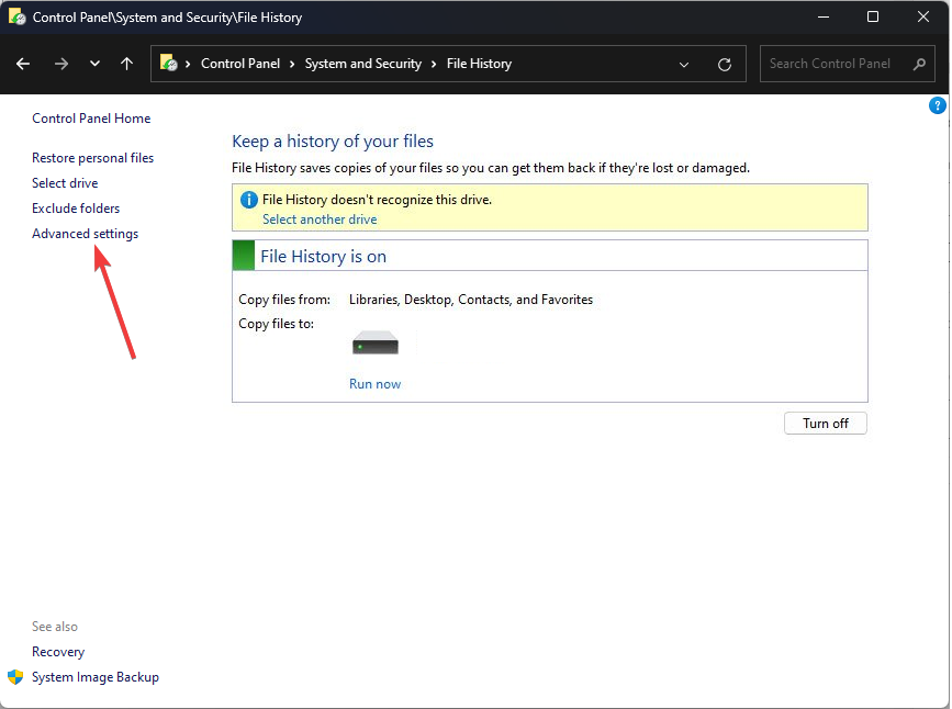 Advanced Settings 1