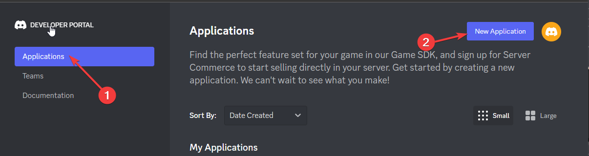 Apps Developers portal -integrate chat gpt with discord