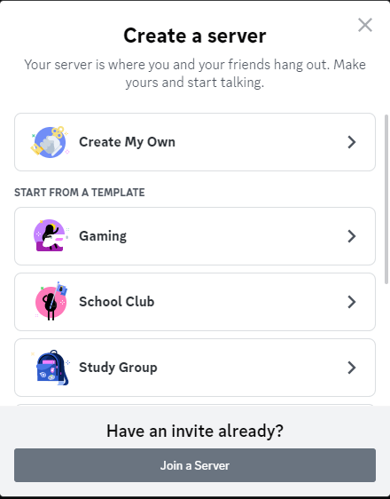 Create My Own