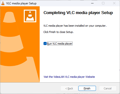Finish VLC