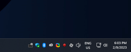 Hidden appear -Hidden icons out -windows 11 hidden icon menu