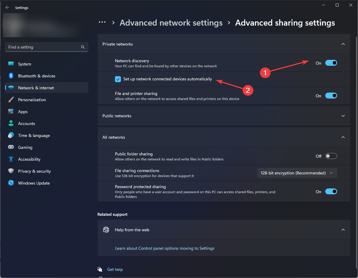 Network discovery