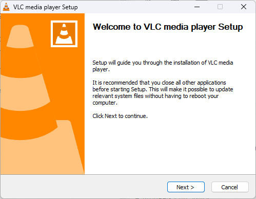 Next Installer wizard