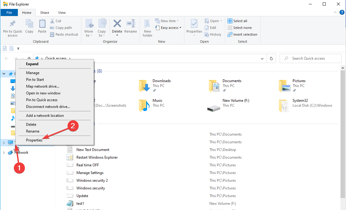 ThiS PC properties