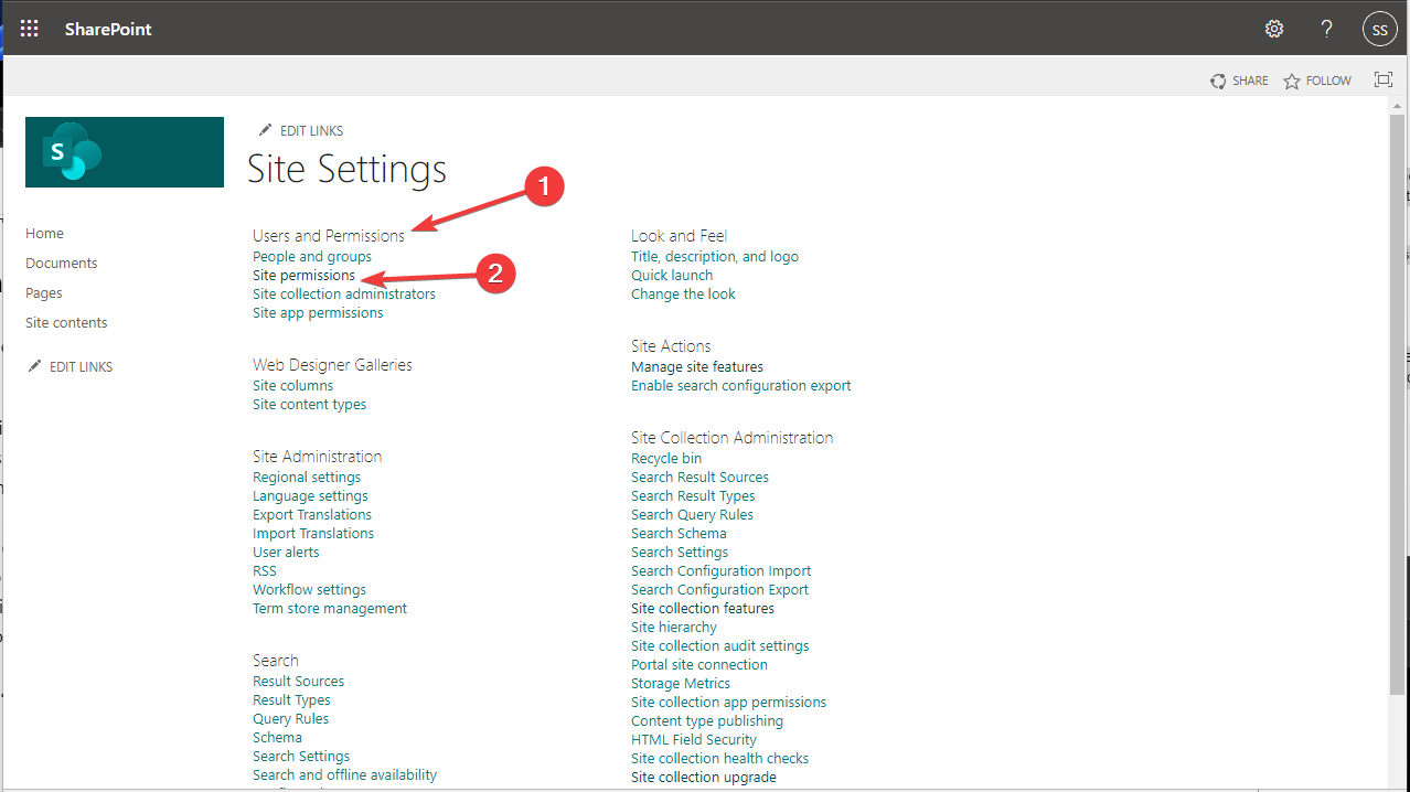 Site settings page -Sharepoint Edit Web Part not allowed