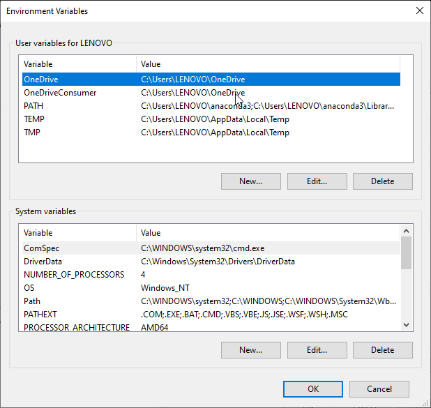 SystemProperties Environment Variables