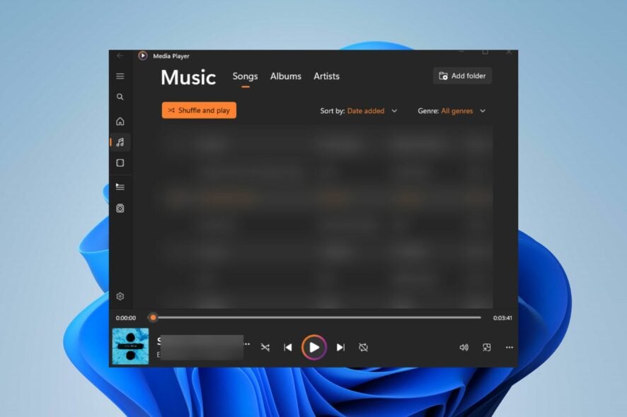 computer randomly plays music