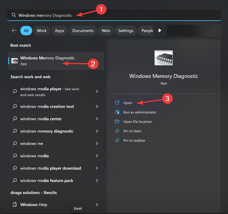 Windows diagnostic tool -memory refresh timer error