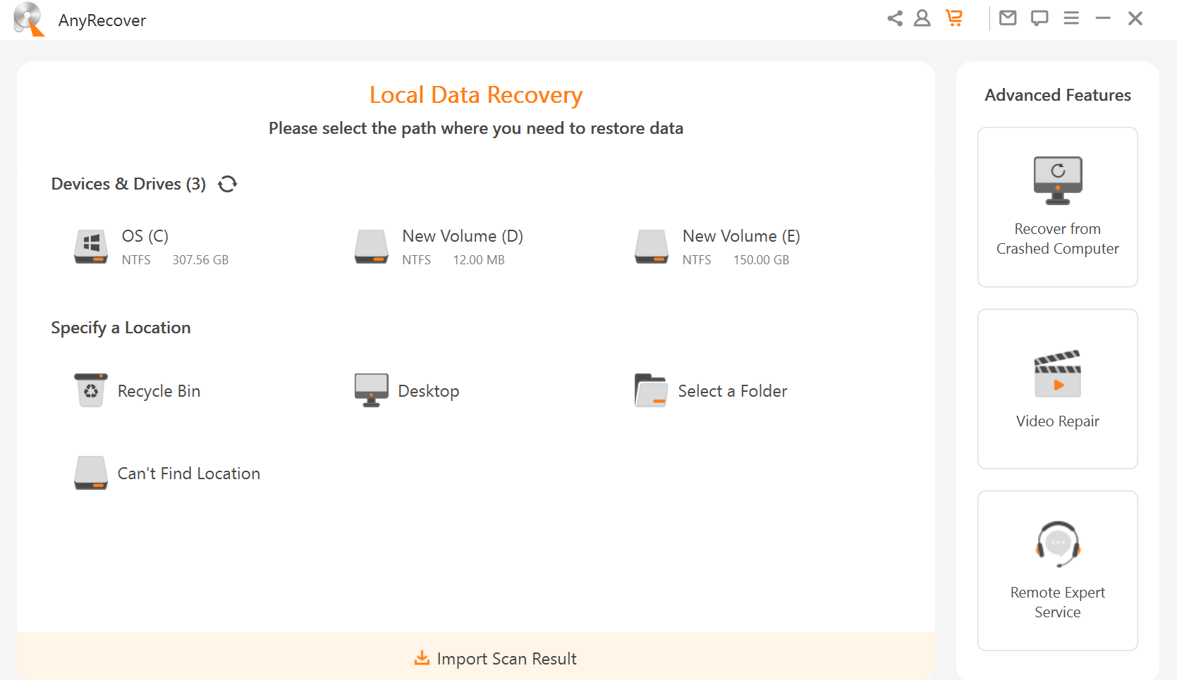 anyrecover