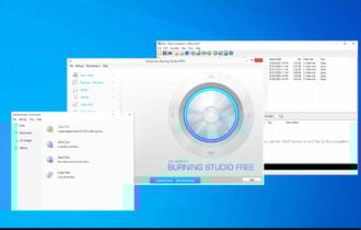 cd burning software windows 10