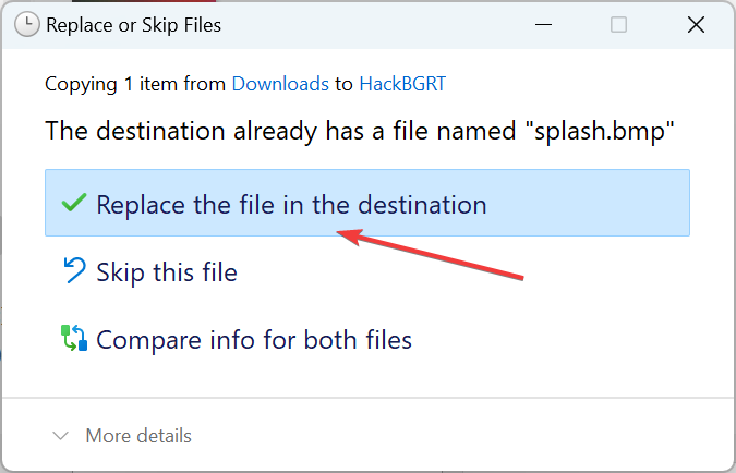 replace to change boot logo windows 10