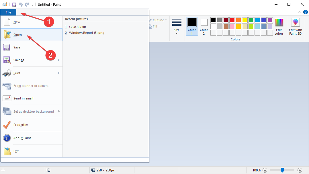 open to change boot logo windows 10