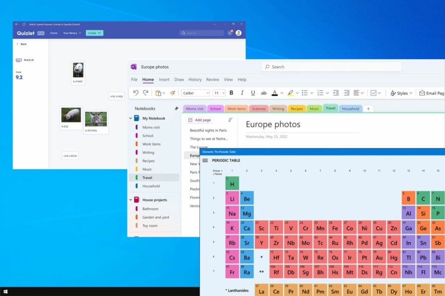 windows 10 school apps