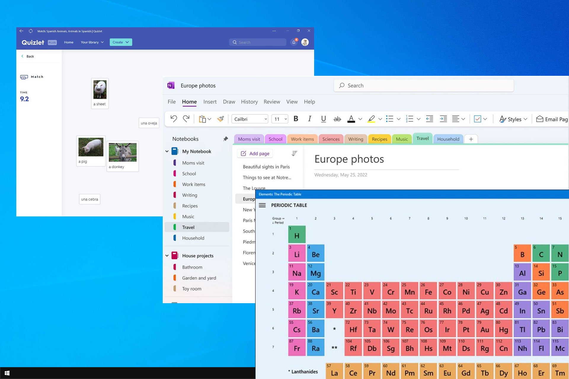 windows 10 school apps