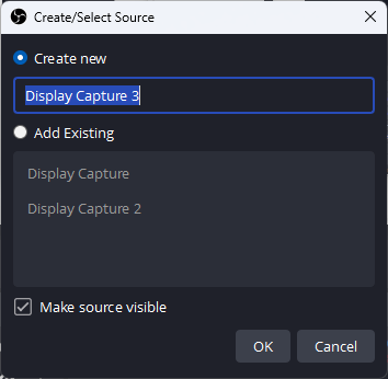 Create new