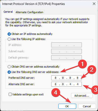 IPV4 propeties
