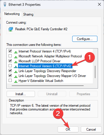 IPV6 remove